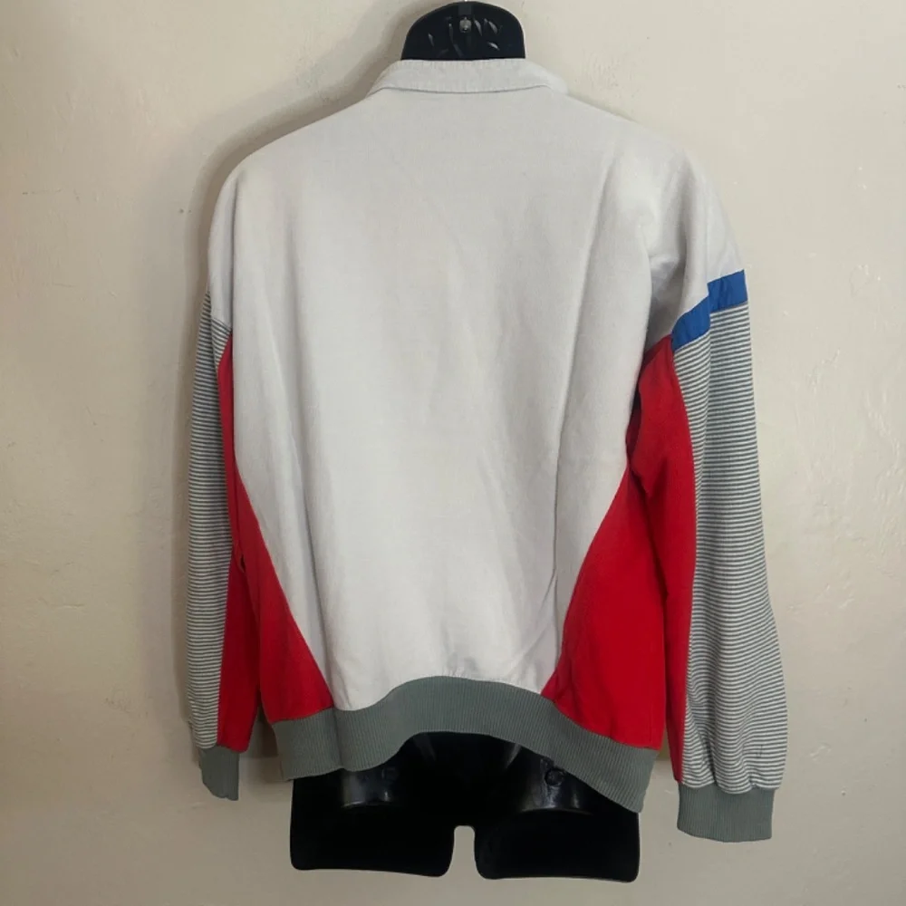 BMW Motorrad 1/4 Zip Fleece Pullover Large 22.5" armpit to armpit seams - Picture 3 of 4